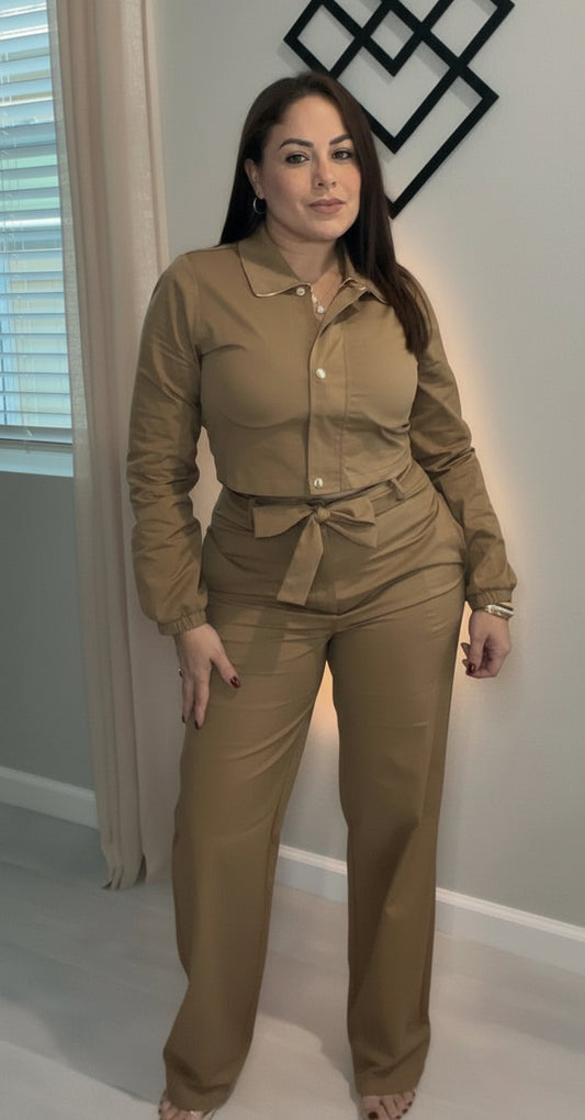 Long Sleeve Set- Bronze