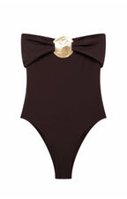Chic Bodysuit Marrón