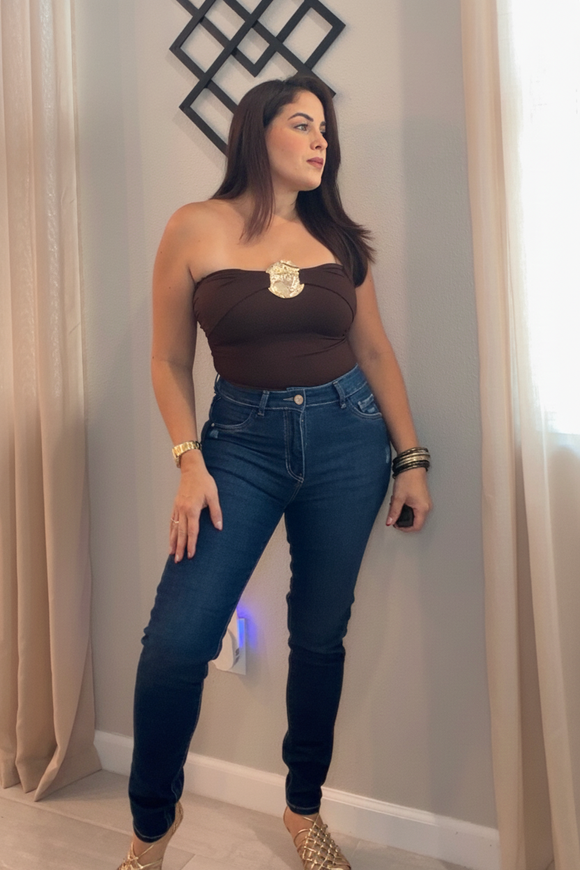 Cielo de Cali Skinny High Raise