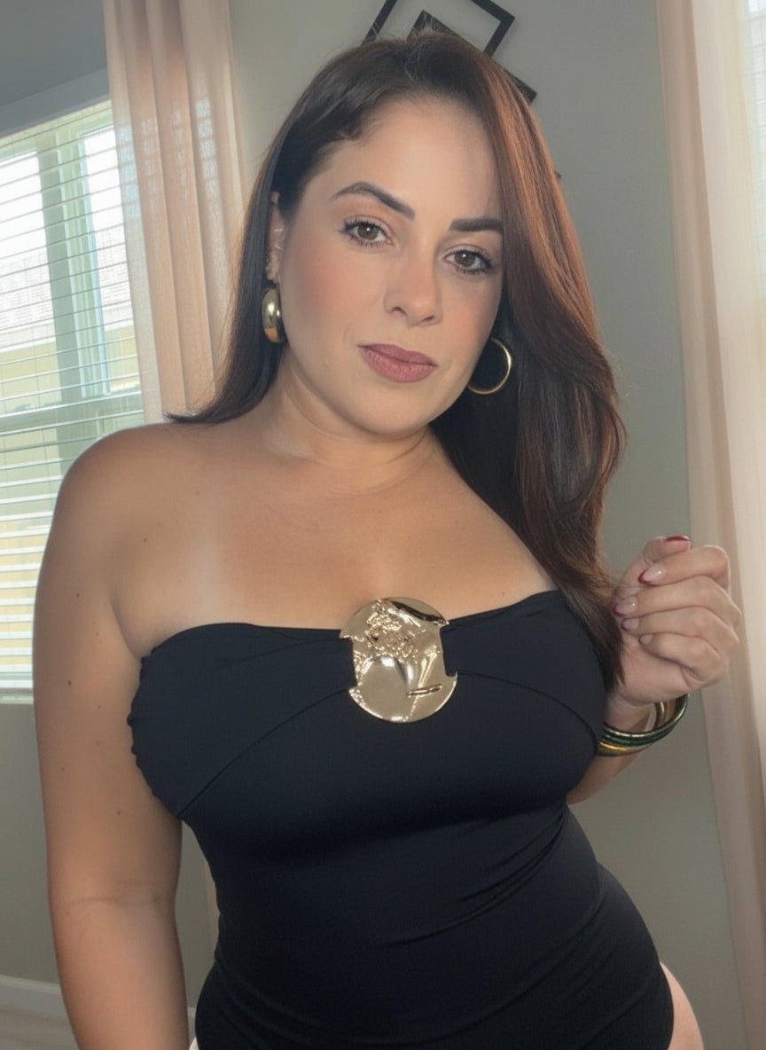 Chic Bodysuit Negro